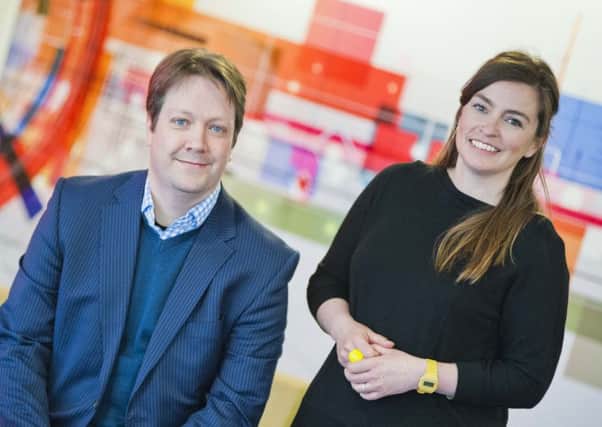 ShareIn co-founders Andrew Pickett and Jude Cook. Picture: Chris Watt
