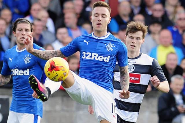 Barrie McKay will not face Progres Niederkorn in the Europa League. Picture: Michael Gillen