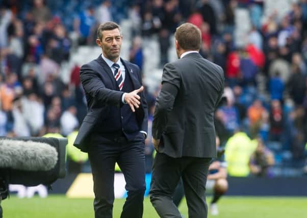 Rangers and Celtic have had very different transfer windows to this point. Picture: John Devlin