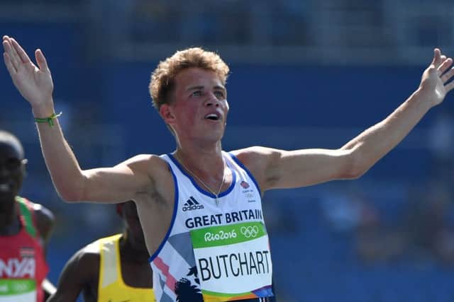 Andrew Butchart finished sixth in the 5000m at last year's Rio Olympics. Picture: Olivier Morin/AFP/Getty Images