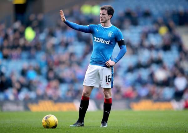 Rangers' Andy Halliday has left Ibrox to join Gabala on loan. Picture: Jane Barlow/PA Wire.