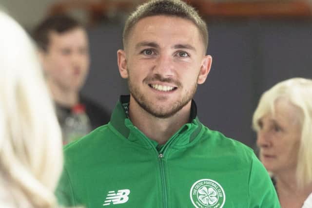 Anton Rodgers, son of manager Brendan, played for Celtic in their win over Linz in Austria. Picture: Craig Foy/SNS