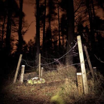 The plague grave at night. PIC: Flickr/Creative Commons/Euan Morrison.