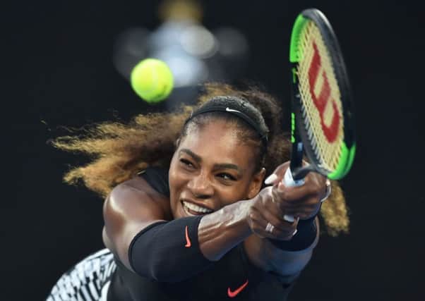 Top tennis player Serena Williams is pregnant. Picture: Peter Parks/AFP/Getty Images