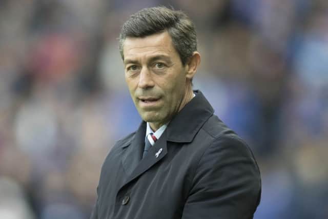 Rangers manager Pedro Caixinha. Picture: Steve Welsh/Getty Images