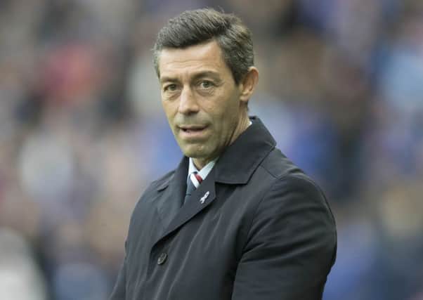 Rangers manager  Pedro Caixinha. Picture: Steve  Welsh/Getty Images