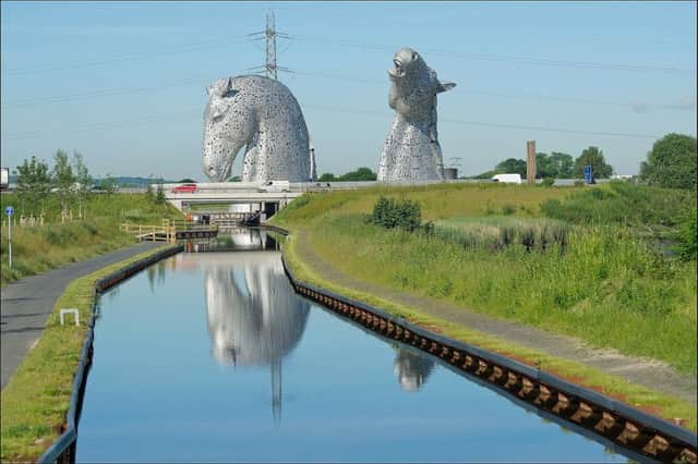 The Queen will formally open the final section of the trans-Scotland canal regeneration and name it after herself. Picture: Contributed
