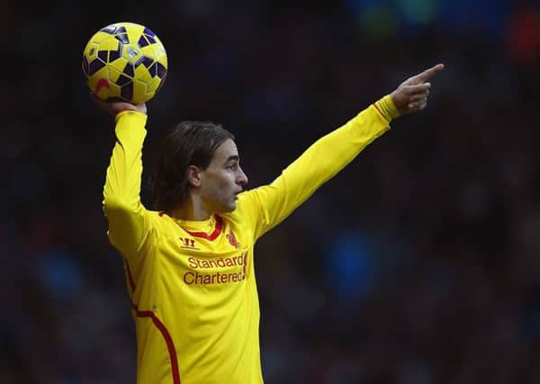 Lazar Markovic in action for Liverpool - but could the winger be heading to Celtic? Picture: Getty Images