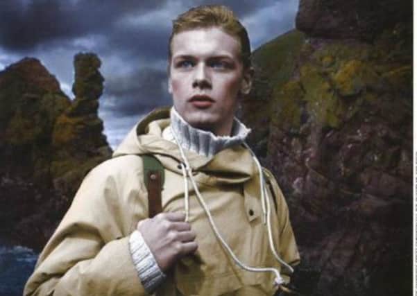 Sam Heughan in publicity shot for David Greig play Outlying Islands at the Traverse Theatre in 2002 - arguably his breakthrough role. PIC: Traverse Theatre/Euan Myles/Twitter.