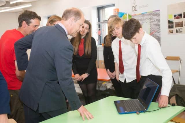 The Earl of Wessex opens Fetlor Youth Club