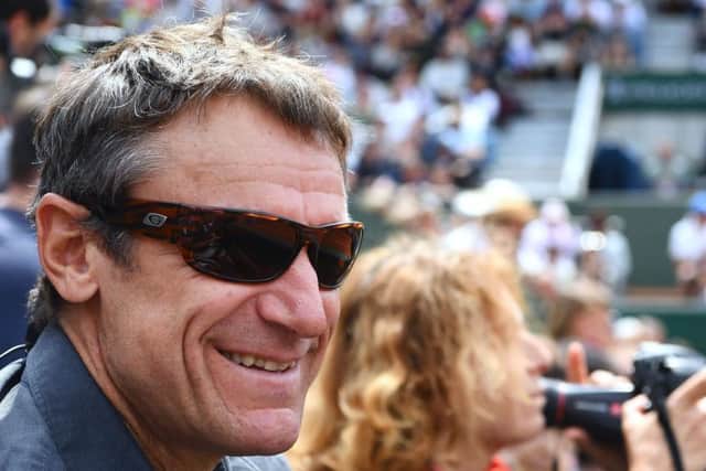 Seven-times grand slam champion Mats Wilander takes in the action at last month's French Open. Picture: AFP/Getty Images