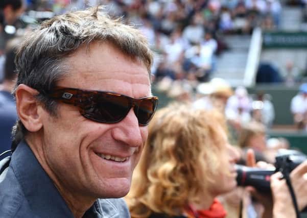 Seven-times grand slam champion Mats Wilander takes in the action at last month's French Open. Picture: AFP/Getty Images