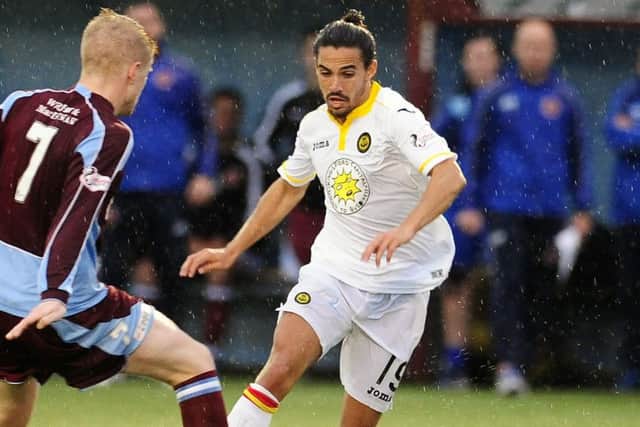 Ryan Edwards, right, has signed a new deal with Partick Thistle. Picture: Michael Gillen