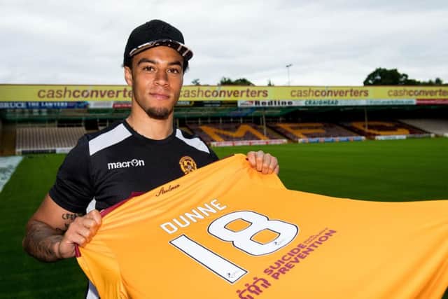 New Motherwell signing Charles Dunne. Picture: SNS