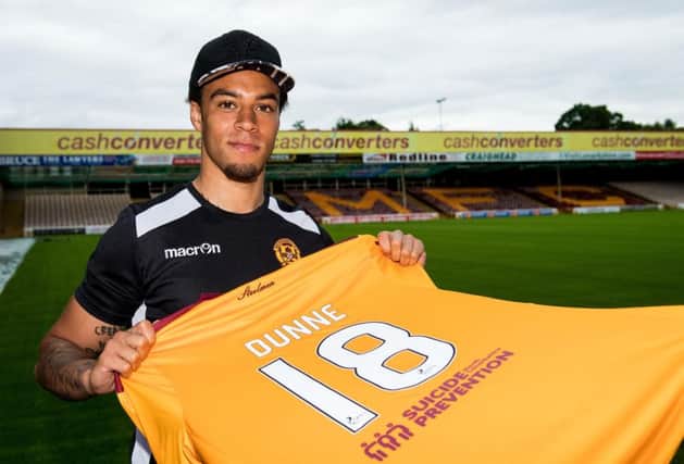 New Motherwell signing Charles Dunne. Picture: SNS
