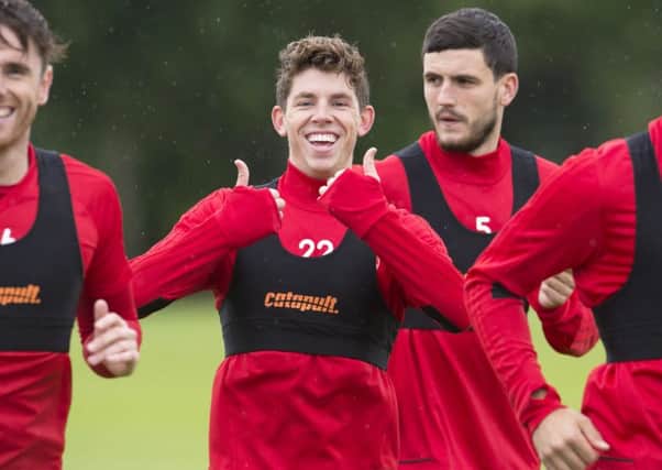 Celtic's Ryan Christie is back for a season-long loan spell at Aberdeen, buoyed by the continuing presence of Derek McInnes. Picture: SNS