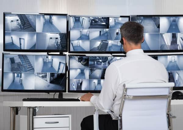 CCTV footage sometimes captures facial images of criminals which can be matched to database images. Picture: Getty Images