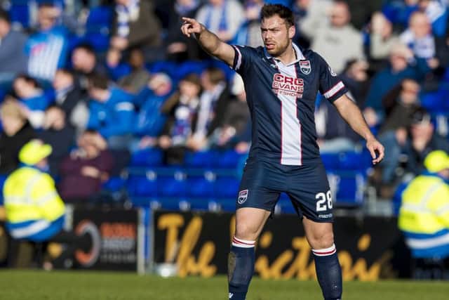 Kenny Van Der Weg has signed a new deal with Ross County. Picture: SNS/Paul Devlin