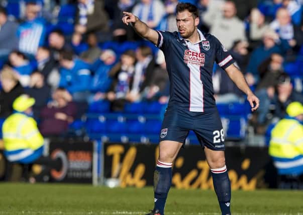 Kenny Van Der Weg has signed a new deal with Ross County. Picture: SNS/Paul Devlin
