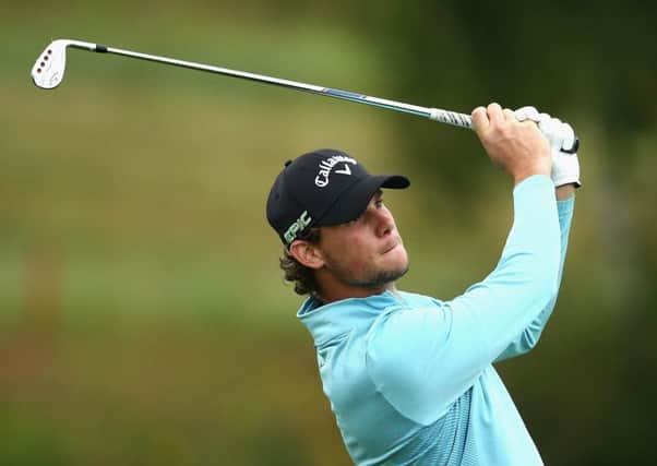 Thomas Pieters remains in contention for the Open de France title. Picture: Getty Images