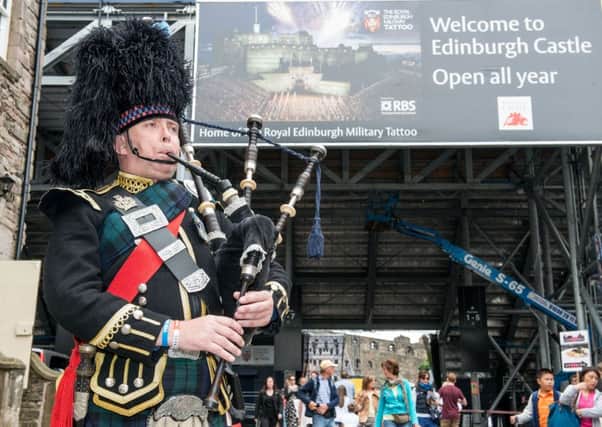 The fall in the value of the pound is providing a 'welcome boost' for Scotland's tourism sector and exporters, said the Fraser of Allander Institute. Picture: Ian Georgeson