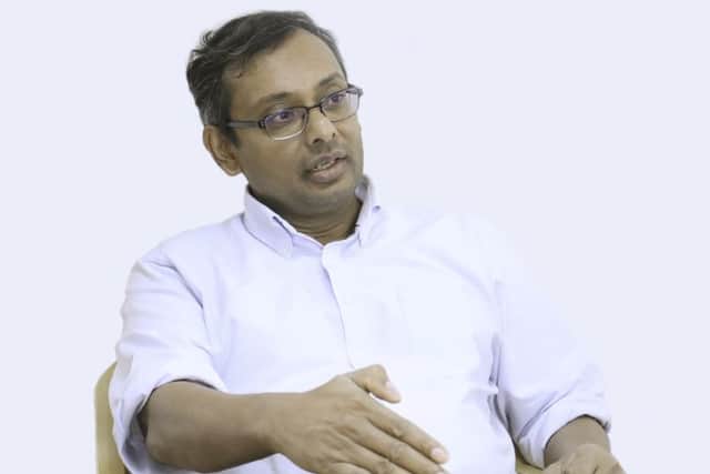 KAL founder Aravinda Korala says Edinburgh is a 'great place to be', but it is becoming harder to import talent. Picture: Contributed