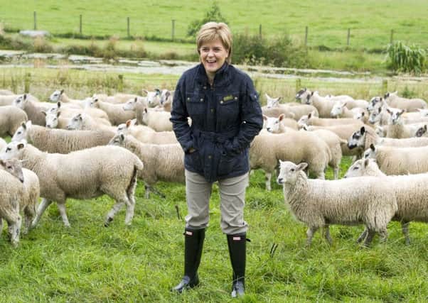 Nicola Sturgeon says the lack of female farming leaders 'needs to be addressed'. Picture: Ian Rutherford