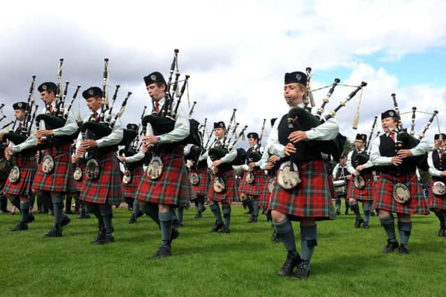 The World Pipe band Championships will be held in Glasgow in August for the 31st consecutive year. Picture: Robert Perry