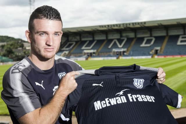 Randy Wolters promises he will battle to the end for his new Dundee team-mates. Picture: SNS.