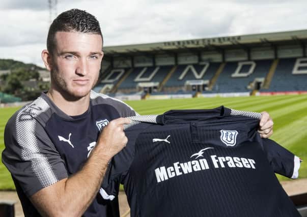 Randy Wolters promises he will battle to the end for his new Dundee team-mates. Picture: SNS.