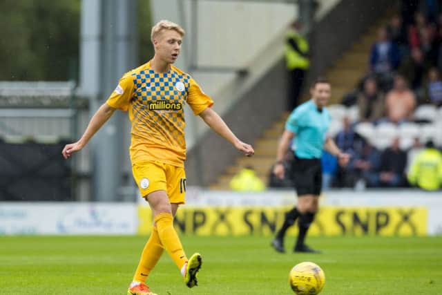 Jamie Lindsay in action for Morton last season. Picture: SNS
