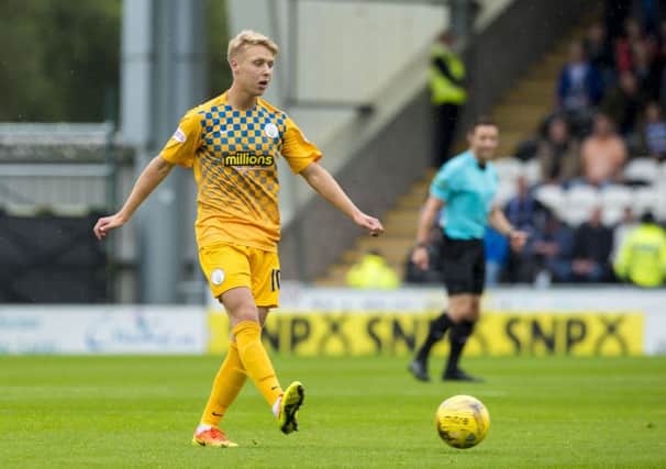 Jamie Lindsay in action for Morton last season. Picture: SNS