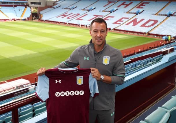John Terry has signed a one-year contract with Aston Villa. Picture: PA