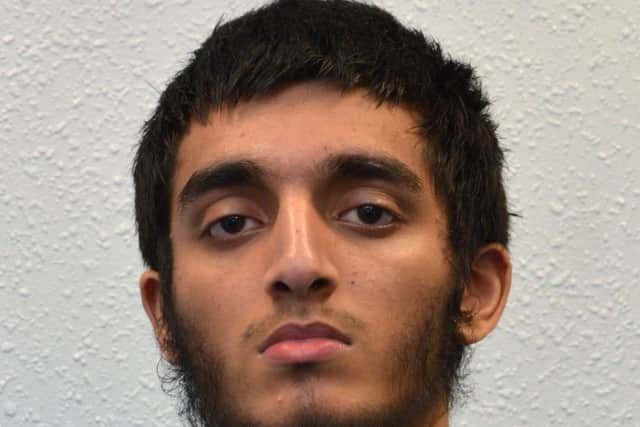Haroon Syed trawled the web to find a busy area in the capital such as Oxford Circus or an Elton John concert in Hyde Park to launch a mass casualty attack. Picture: Metropolitan Police/PA Wire