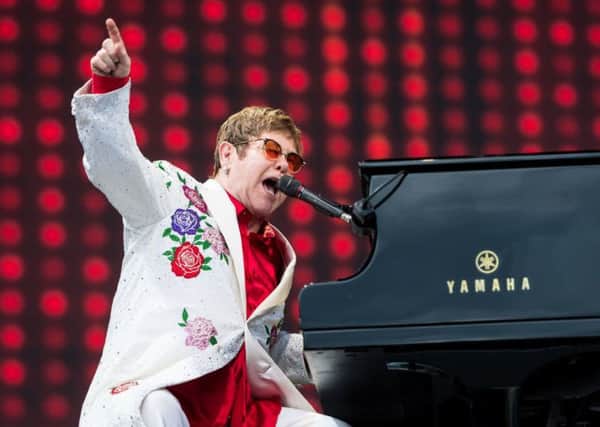Elton John performed live at Twickenham Stoop last month. Picture: Ian Gavan/Getty Images for Harlequins