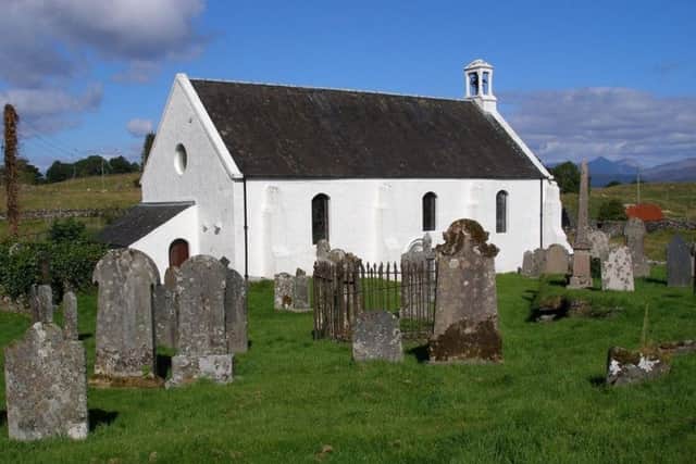 The parish church at Lismore which is formed of the choir of the original cathedral. The church is known as the Cathedral of St Moluag although today its congregation is Church of Scotland. PIC: Contributed.