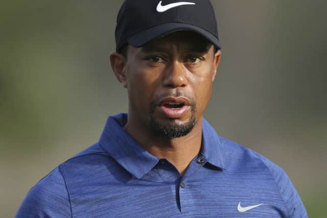 Tiger Woods gavce up an update on his situation in a post on Twitter on Monday. Picture: AP