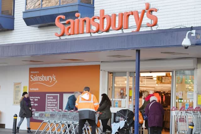 Sainsbury's enjoyed a 2.3% upturn in sales, including at its Argos chain. Picture: John Stillwell/PA Wire