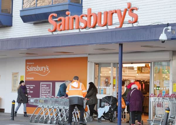 Sainsbury's enjoyed a 2.3% upturn in sales, including at its Argos chain. Picture: John Stillwell/PA Wire