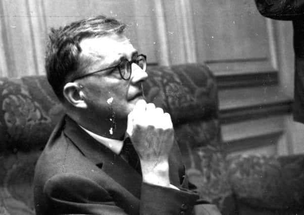 Russian composer Dmitri Shostakovich Shostakovich admired Benjamin Britten's work. Picture: TSPL