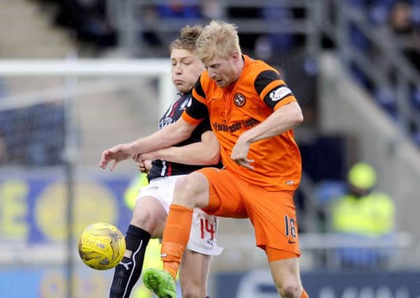 Thomas Mikkelsen has agreed to join Ross County. Picture: Michael Gillen