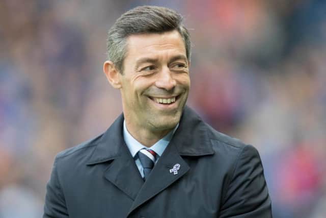 Rangers Manager Pedro Caixinha won't be leading his side out to face Crotone. Picture: Steve Welsh/Getty Images