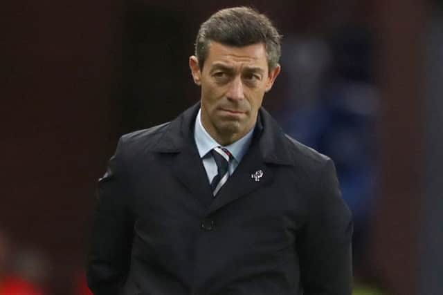 It was a bad night for Pedro Caixinha and his players. Picture: PA