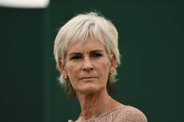 Unimpressed: Judy Murray said the man 'should be ashamed'. Picture: Getty Images