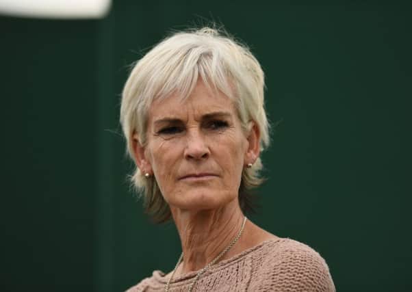 Unimpressed: Judy Murray said the man 'should be ashamed'. Picture: Getty Images