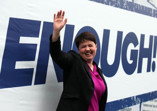 Ruth Davidson's popularity transcendes traditional party loyalties. Picture: PA