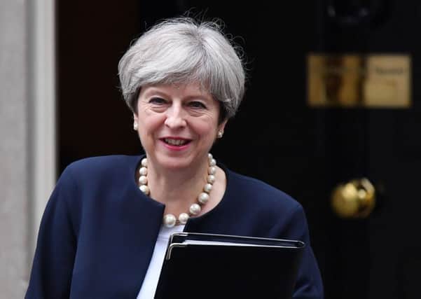 Prime Minister Theresa Mays re-launch turned out to be a damp squib, as all such initiatives do. Picture: AFP/Getty Images