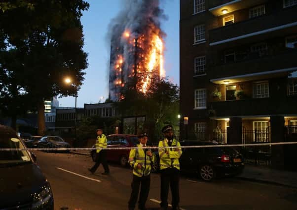 The Grenfell fire left the country in a state of shock and disbelief. Picture: Getty