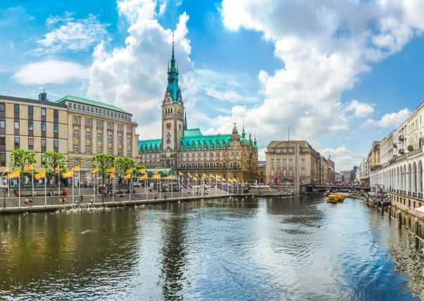 High-density living is efficient and effective in the city of Hamburg