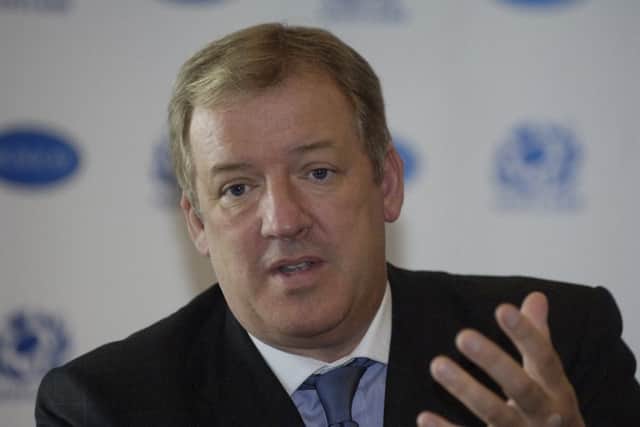 The former Rangers chairman expressed his disappointment. Picture: Neil Hanna